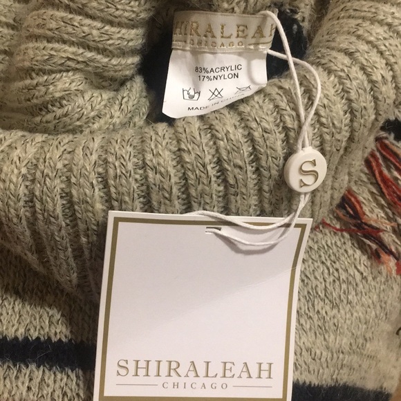 🎈SOLD. Shiraleah chicago poncho sweater - Picture 6 of 8